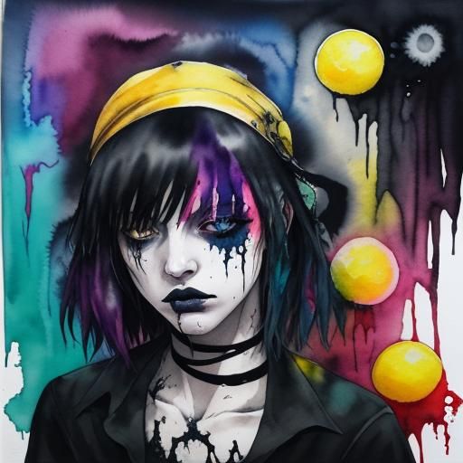 Emo Lemonade: Colorful Despair in a Grey World