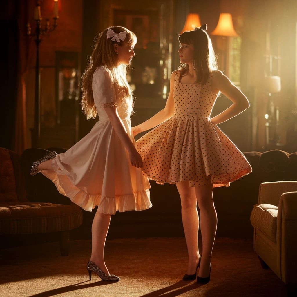 Intimate Afternoon Scene in Golden Light