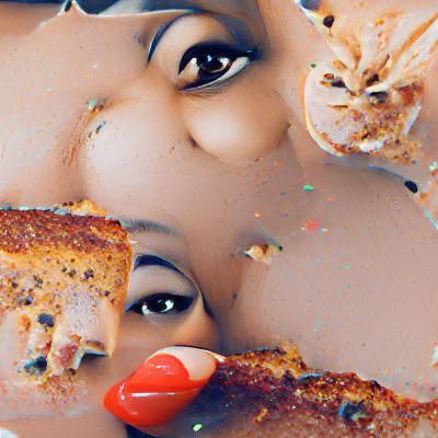 City Girl with Classic Car: A Digital Art Portrait