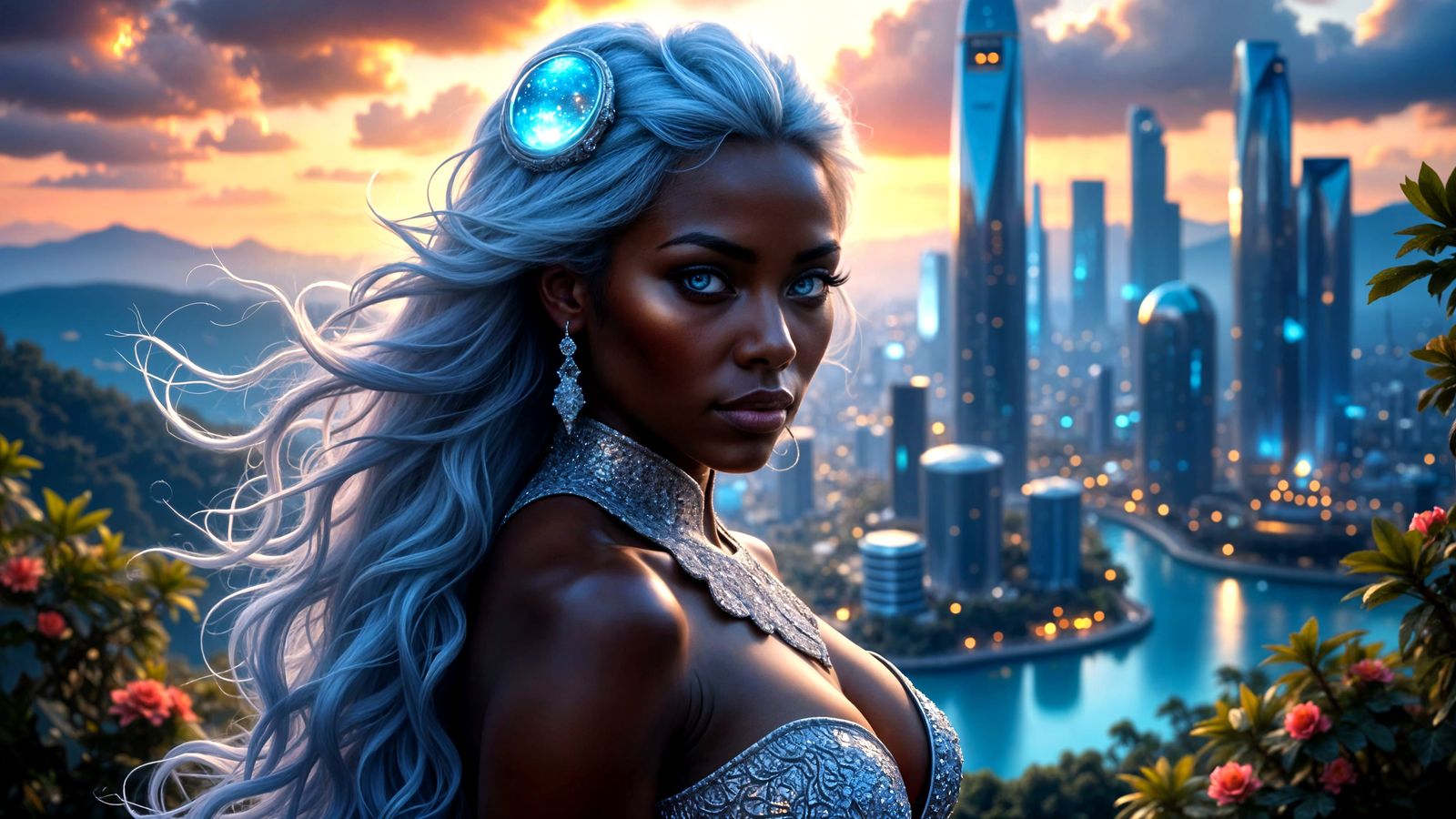 View Above The City...