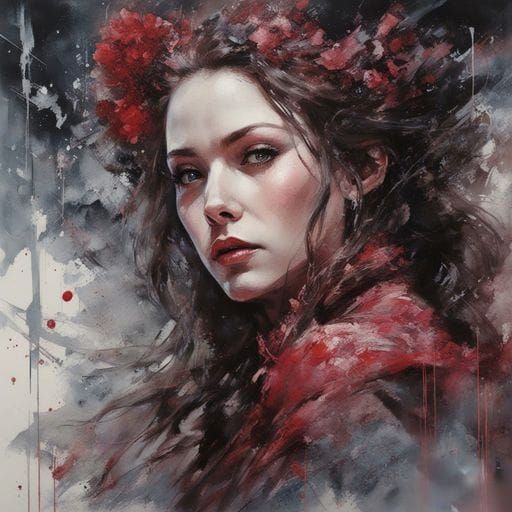 Scarlet Witch Digital Art