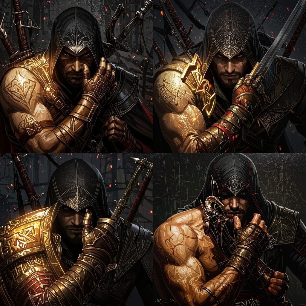 Assassin Joins Divine Battle Overlooking Gods Fighting