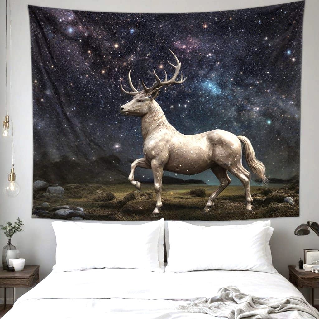 Celestial Centaur Amidst Twinkling Stars