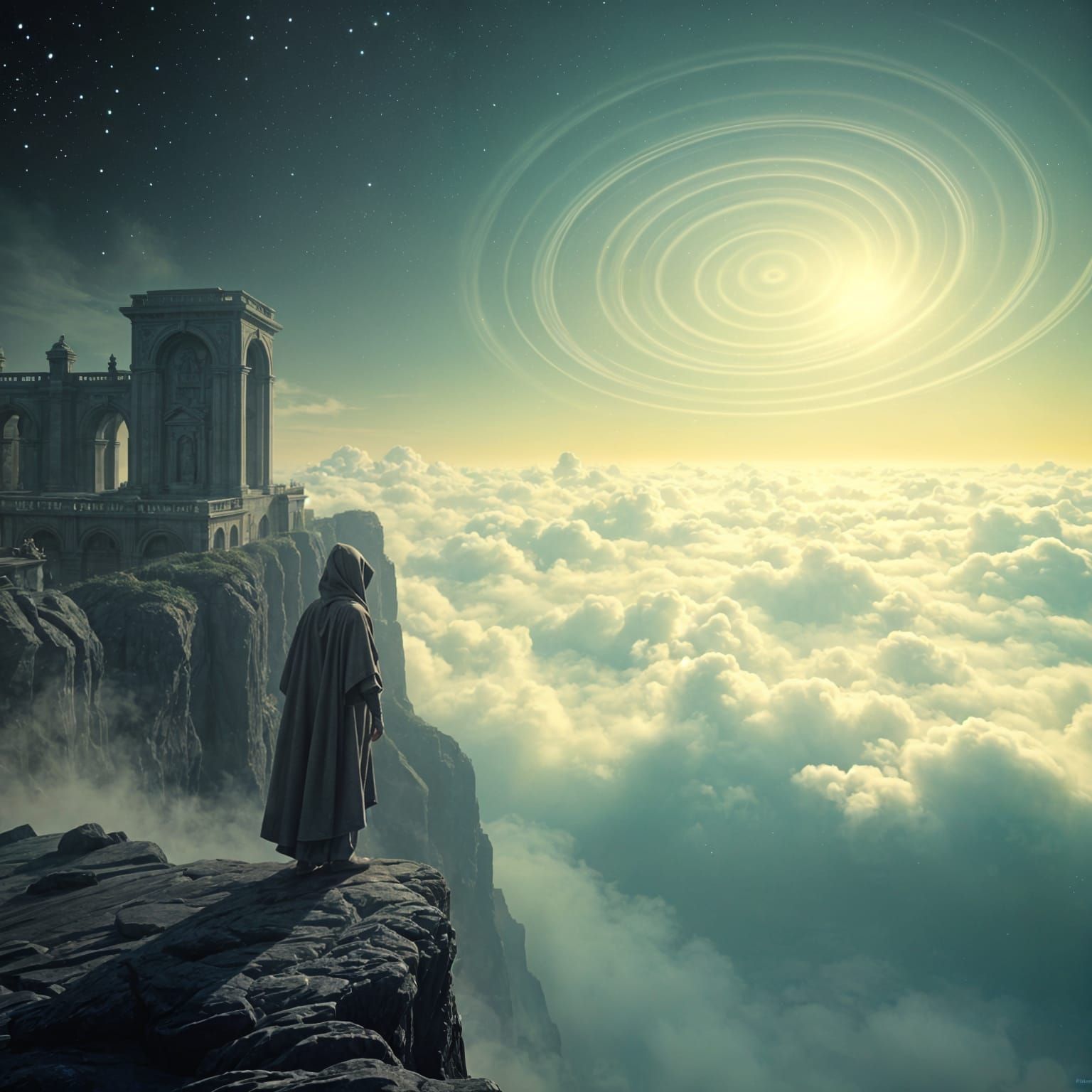 Eternal Cosmic Celebration Unfolds in Timelessness