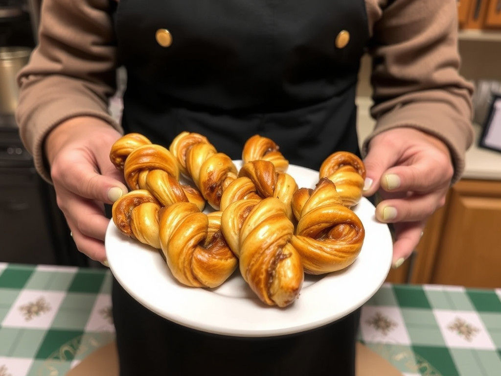 Bakery Witch Cinnamon Brown Twist Pastries