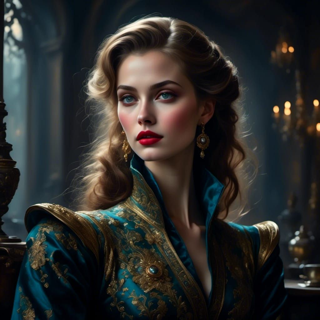 Dark Fantasy Realism in a Beautiful Vision