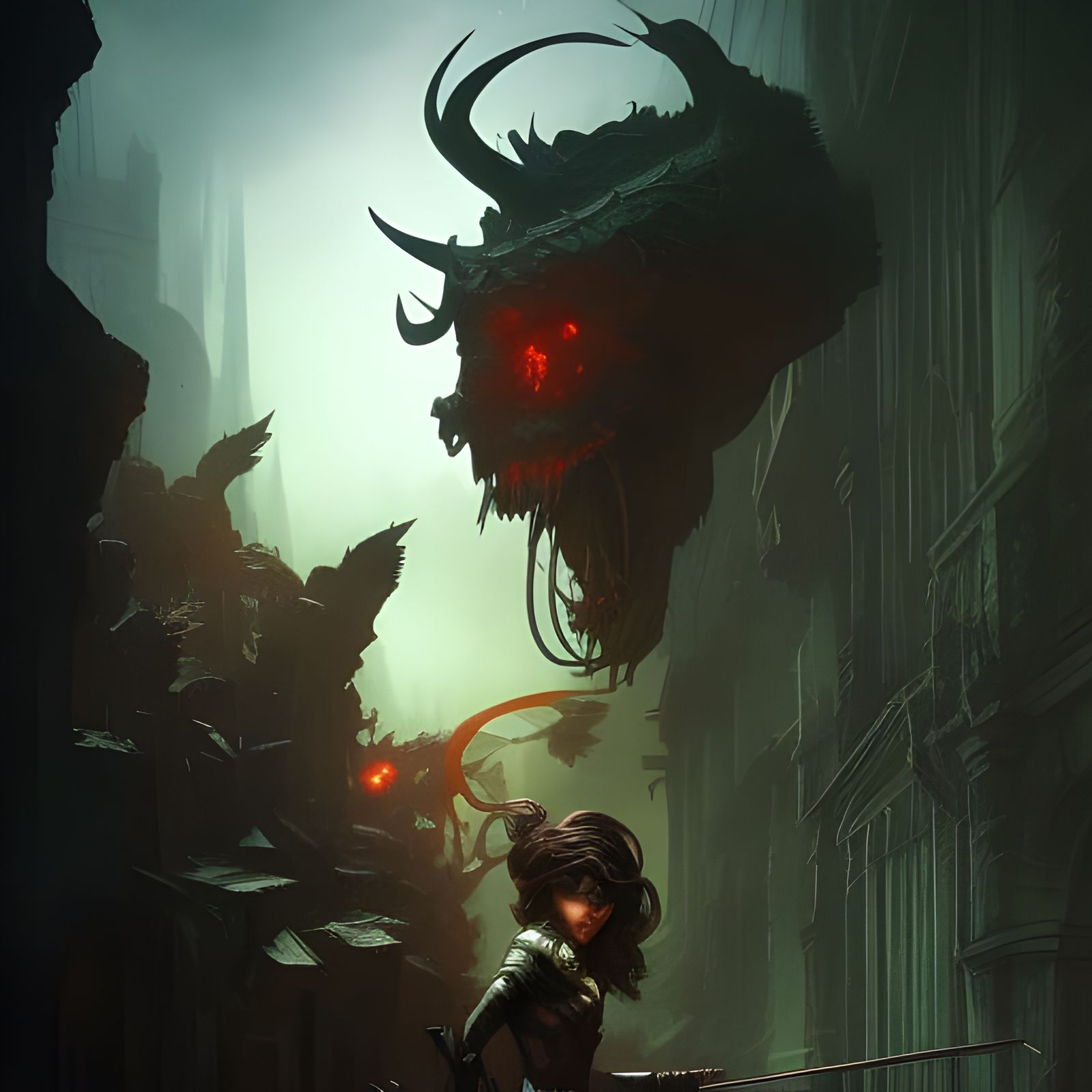 Lupus Hour Riders: Dark Fantasy Concept Art