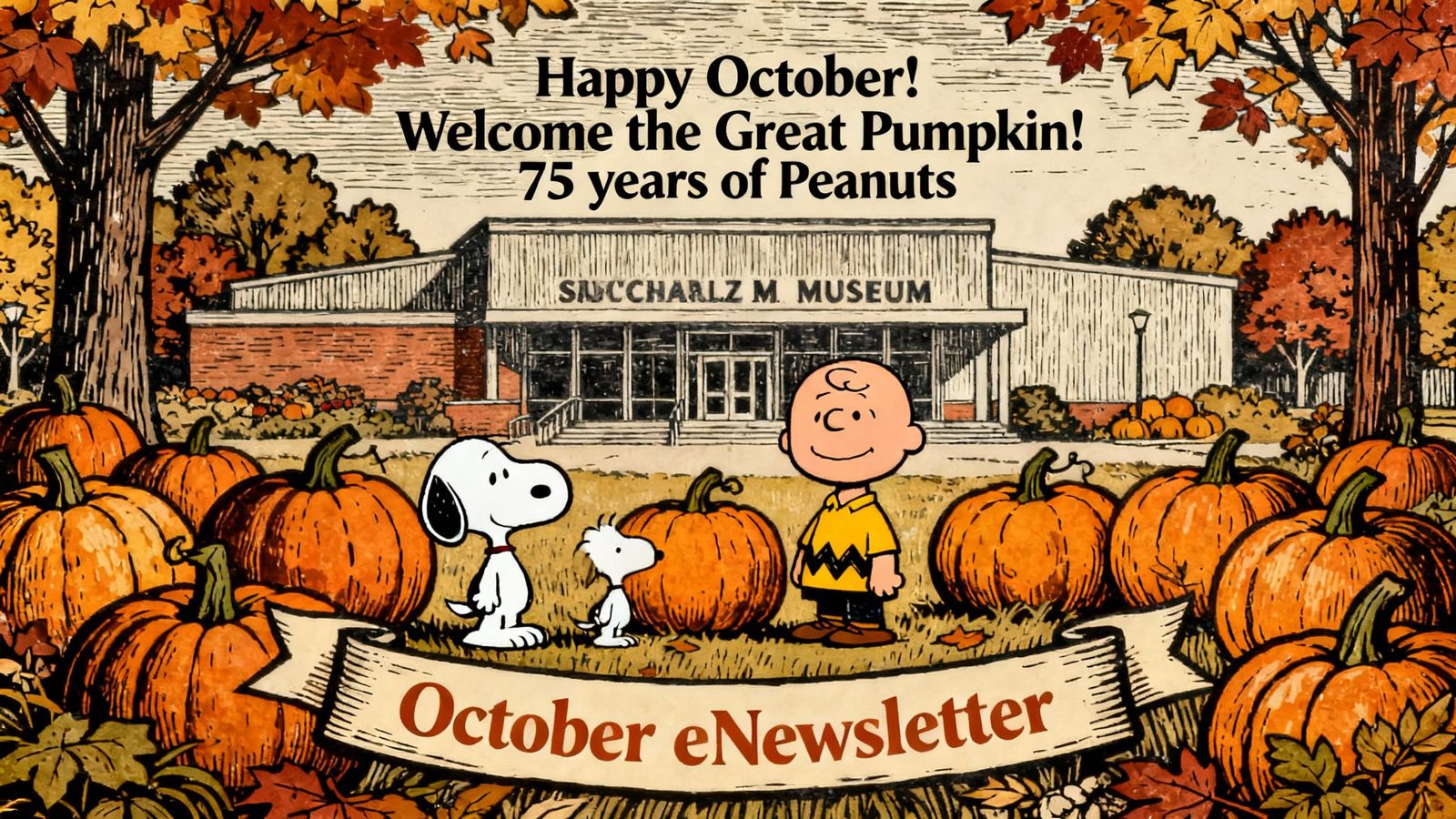 Peanuts 75th Anniversary October Celebration at Schulz Museu...