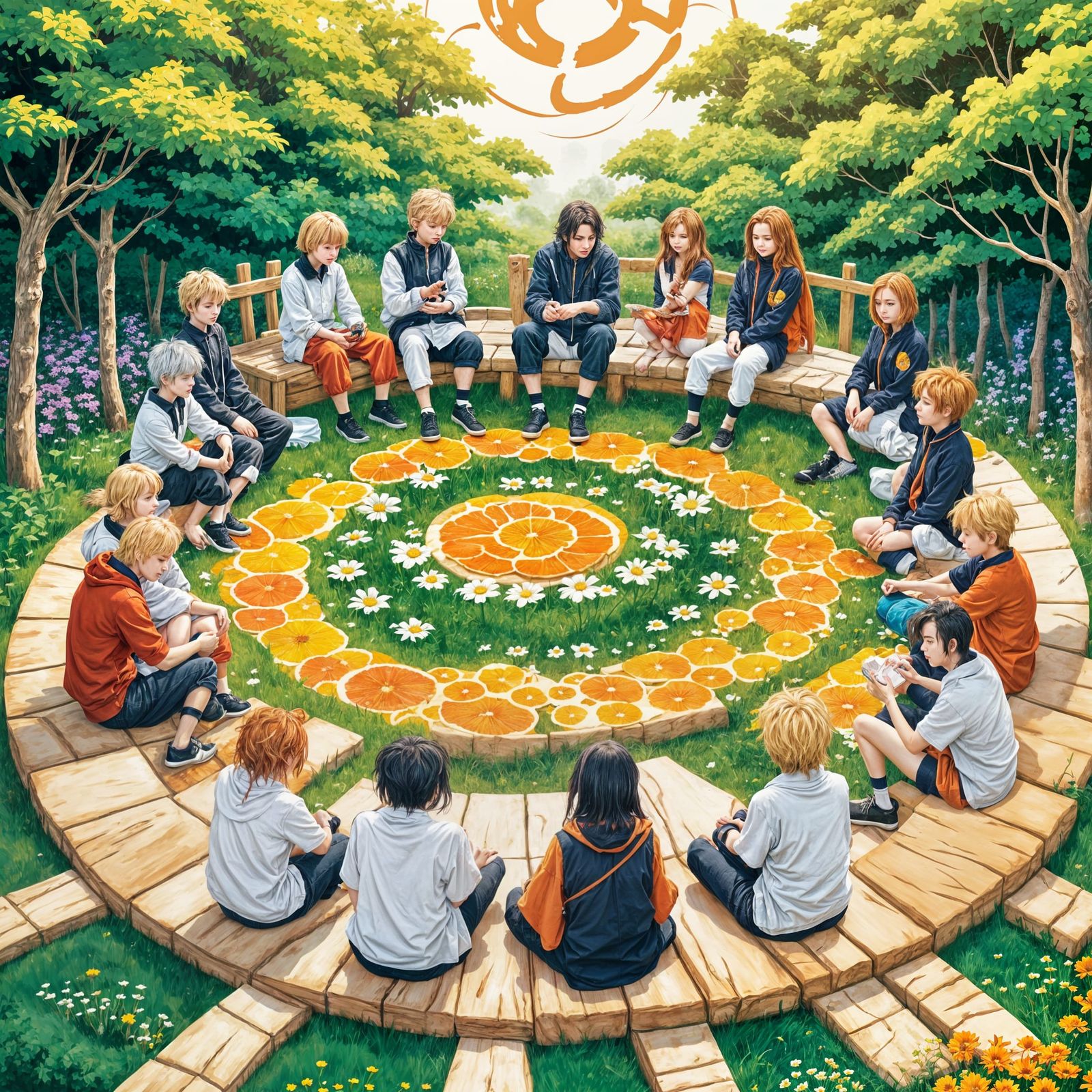 Anime Circle of Support for Mental Health