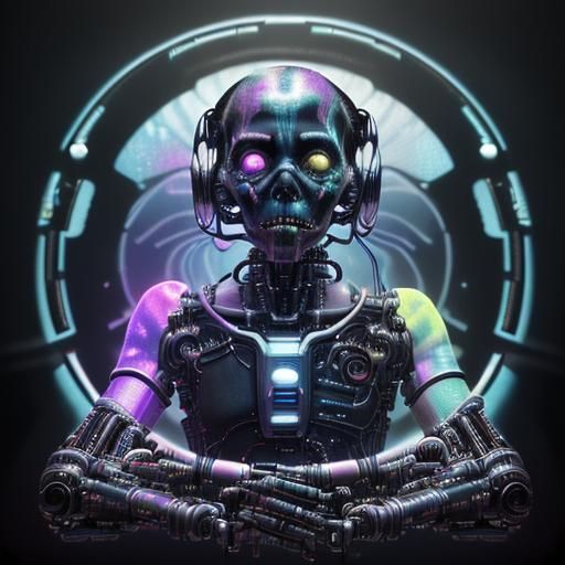 Toxic Punk Meets Dark Horror in Sticker Art