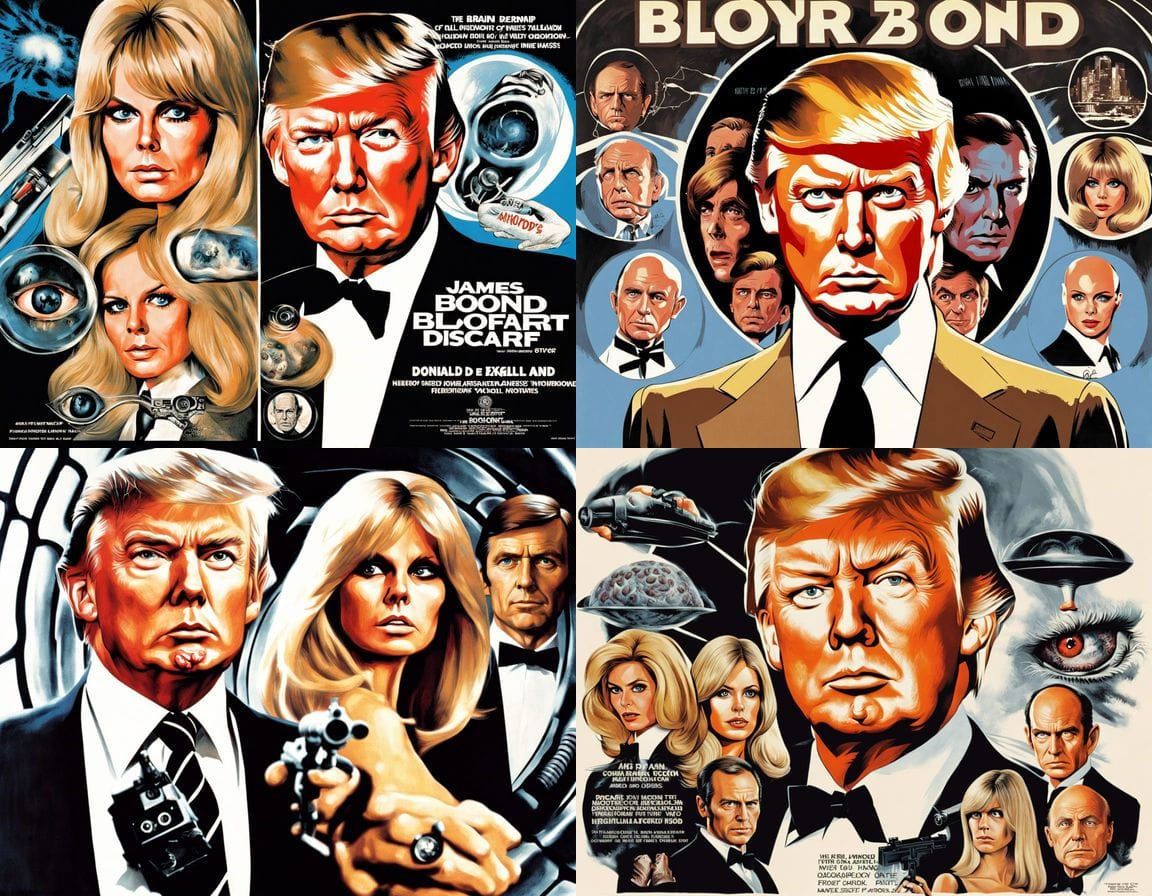 1970s Horror Movie Poster with Hybrid Monsters