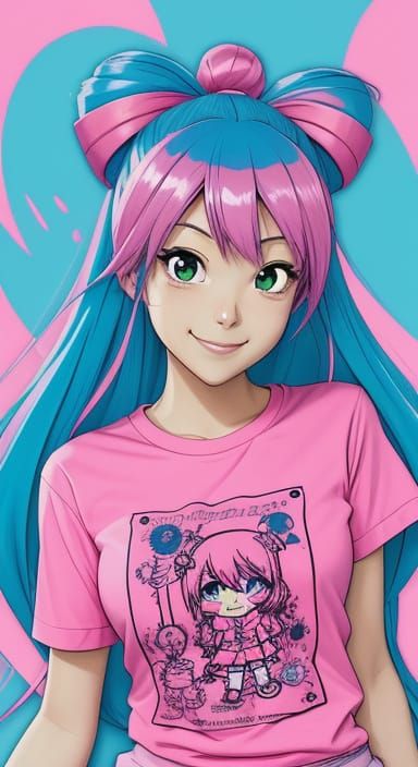 Anime Style Baby Exchange in Deep Color