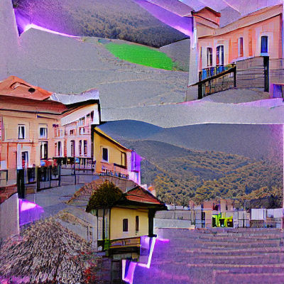 Vibrant Scenecore Aesthetic in Digital Art