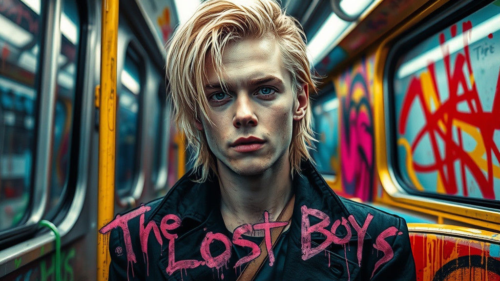 Kiefer Sutherland Vampire Graffiti Art