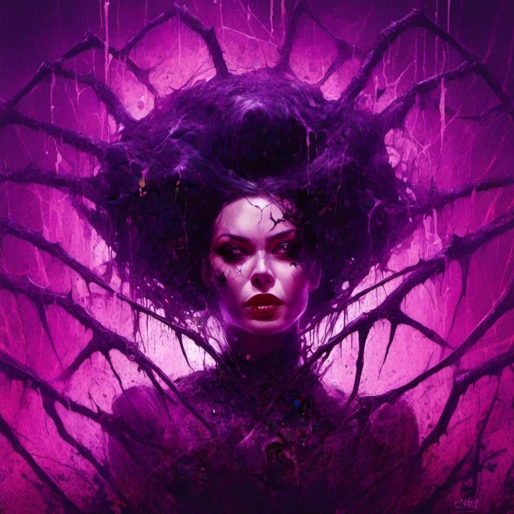 Betty Macabre in purple by Per.