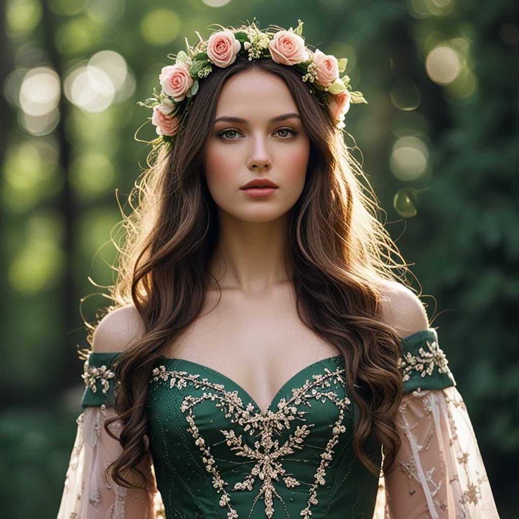 Ethereal Goddess of Spring and Underworld