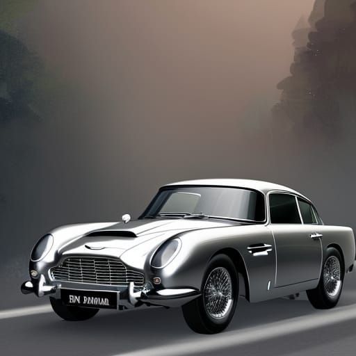 James Bond Aston Martin DB5 Drifting: Hyperdetailed Concept ...