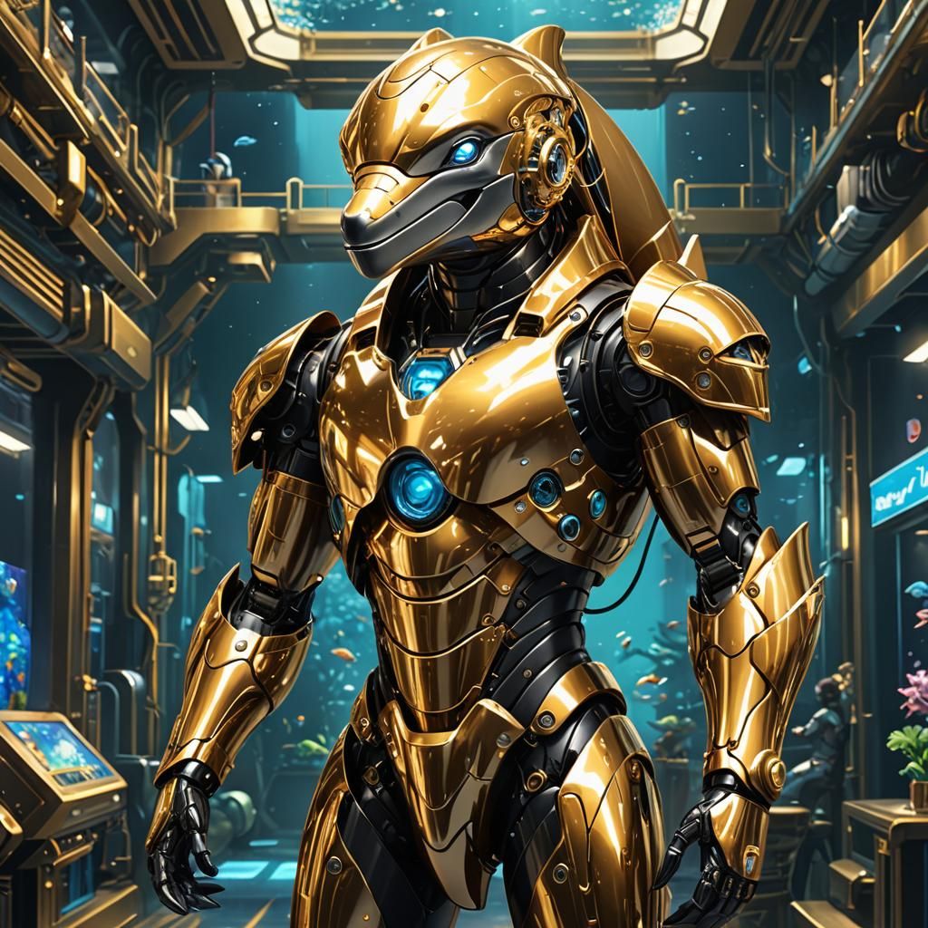 Surfstreak, dolphin leader of Brute Force