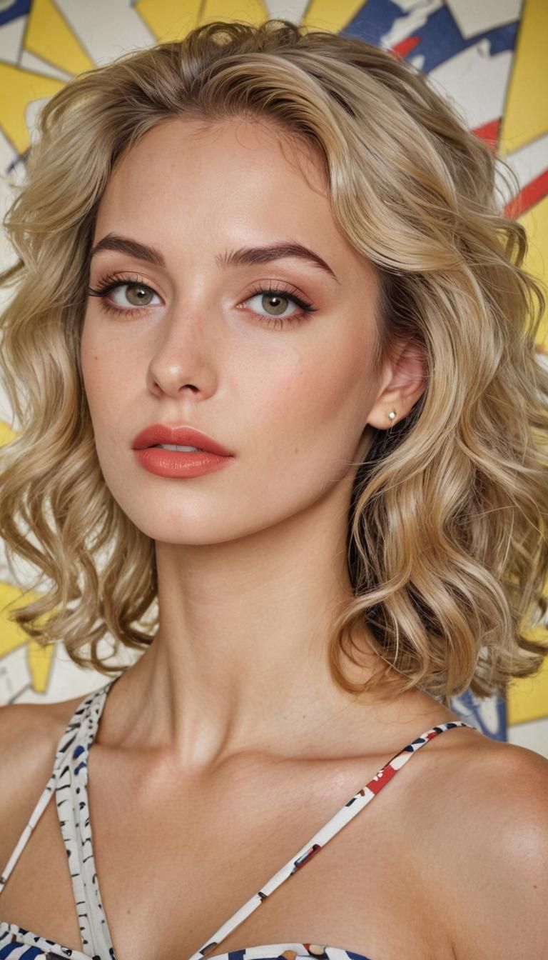 Eros image: Beautiful gorgeous Lichtenstein woman. Modern clothing. Perfect face. nice figure. Culturally-appropriate ba...