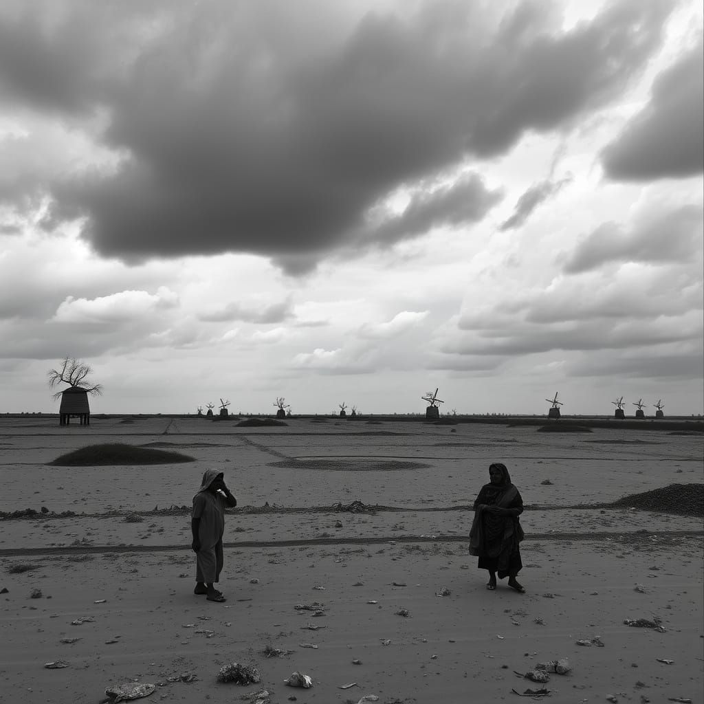 AI Depiction of Famine