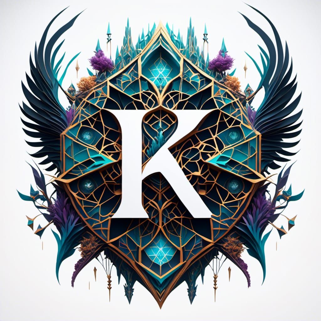 Symmetrical Design in Detailed Matte Painting Style