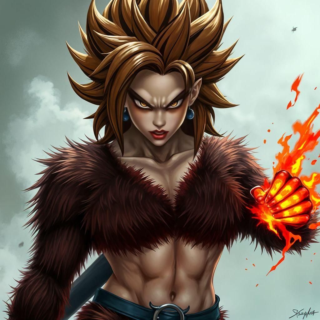 Brusella Sprout, Super Saiyan 4!