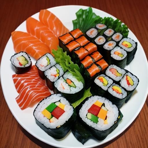 Exquisite Sushi Platter: A Culinary Delight