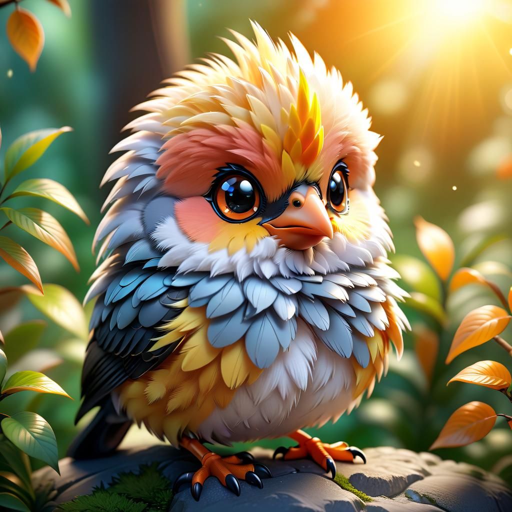 Fluffy Bird