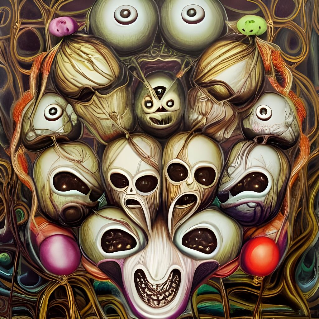 Scary Brownies: Intricate Painting