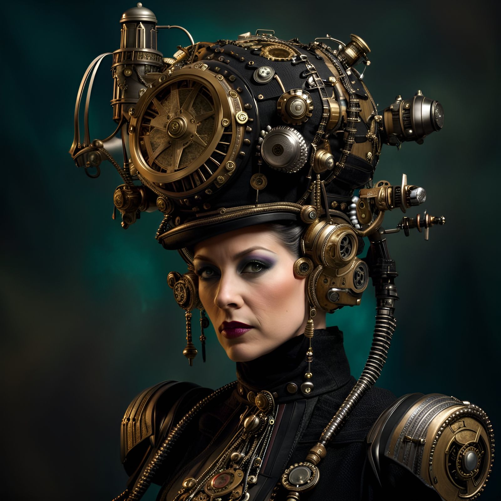 Steampunk Borg Queen: A Star Trek Reimagining