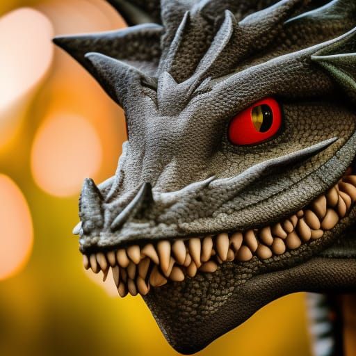 Majestic Dragon Captured with Professional Photography Techn...