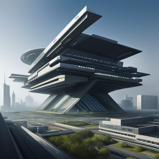 Sleek Futuristic Architecture Rises into the Skies