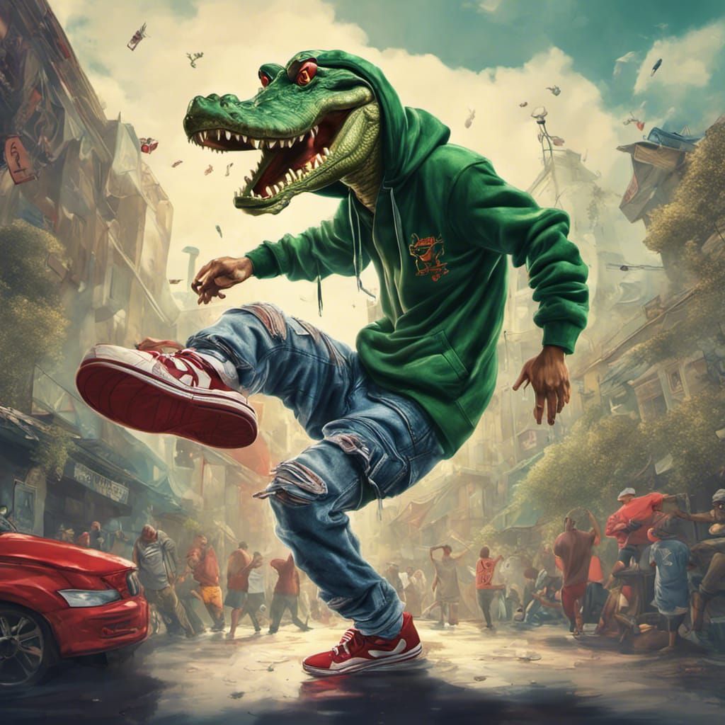 Hip Hop Crocodile