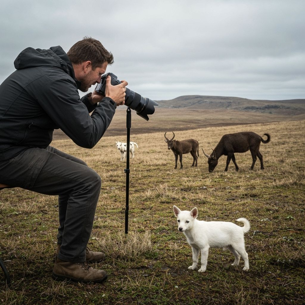 Wildlife Photographer Capturing Animals in Nature