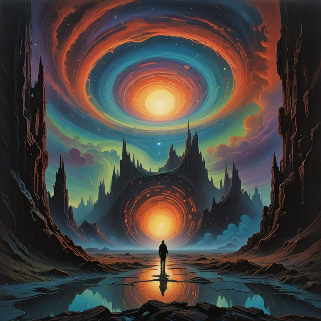 What lies beyond what we can see...