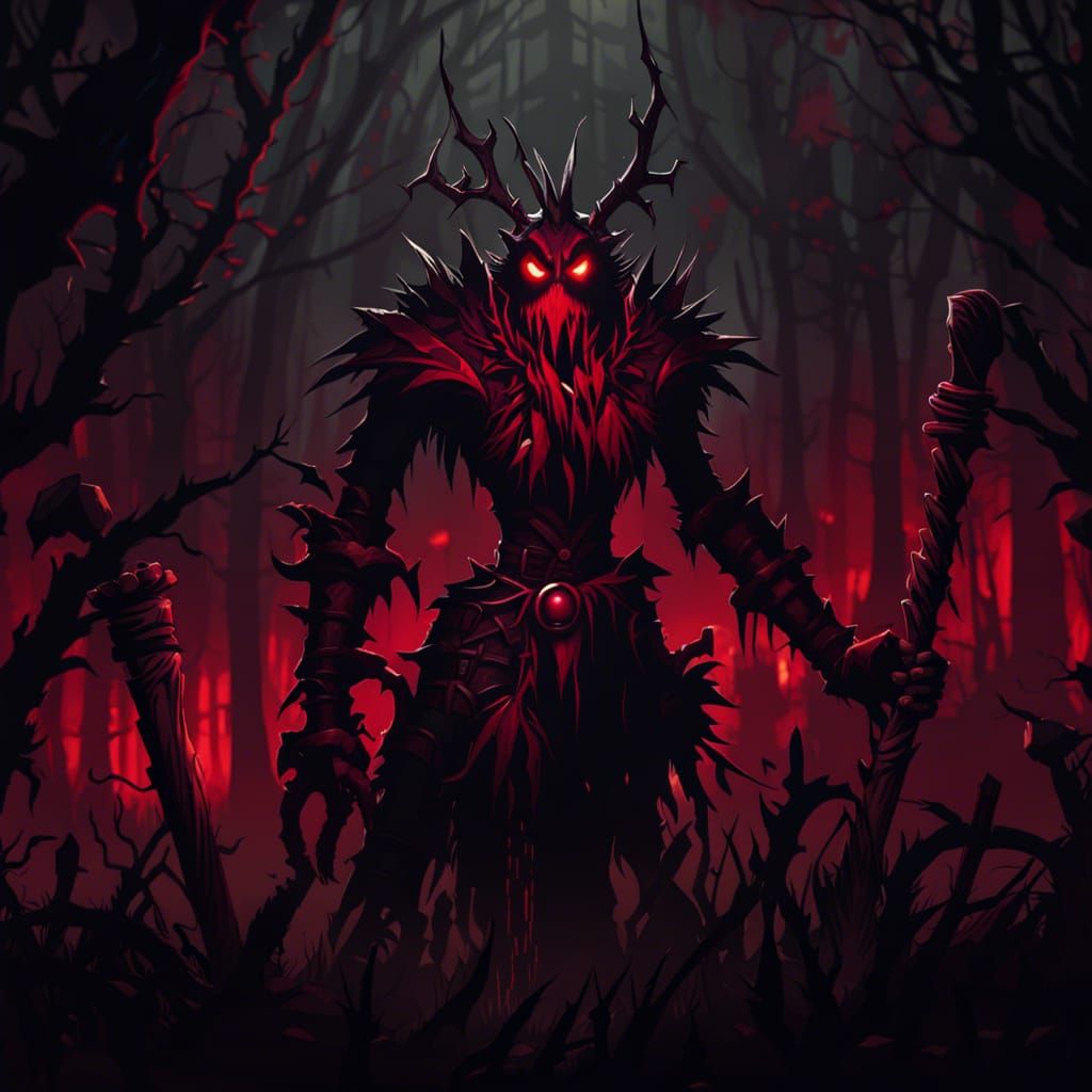 Horror Fiddlesticks in Darkest Dungeon Style