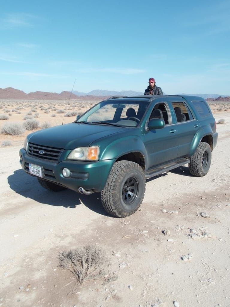 Mad Max Hero Stands Tall in Post-Apocalyptic Wasteland