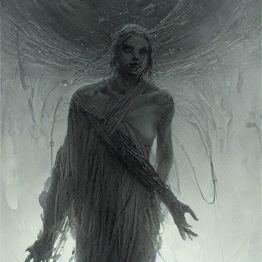 Nightmare Liar in Gothic Horror Style