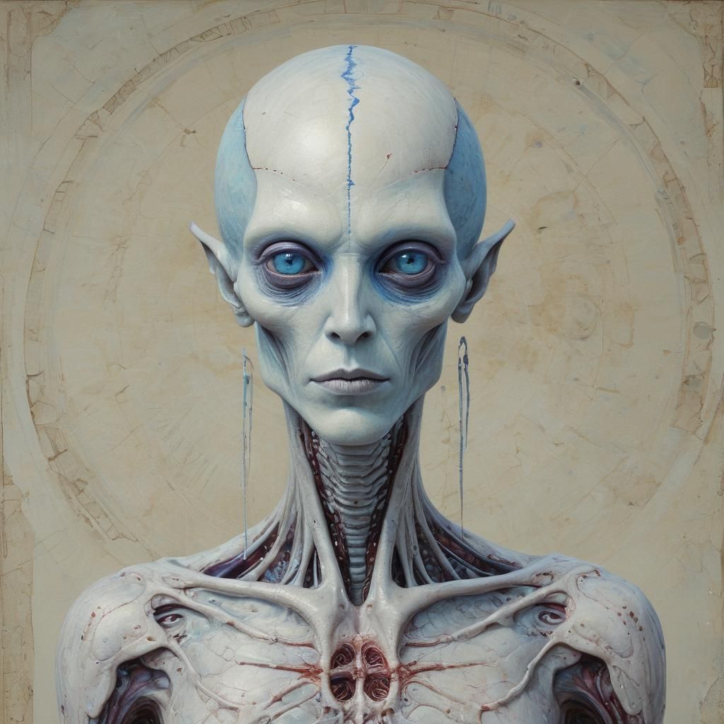 Alien Persona in Style of Nielsen and Burlet