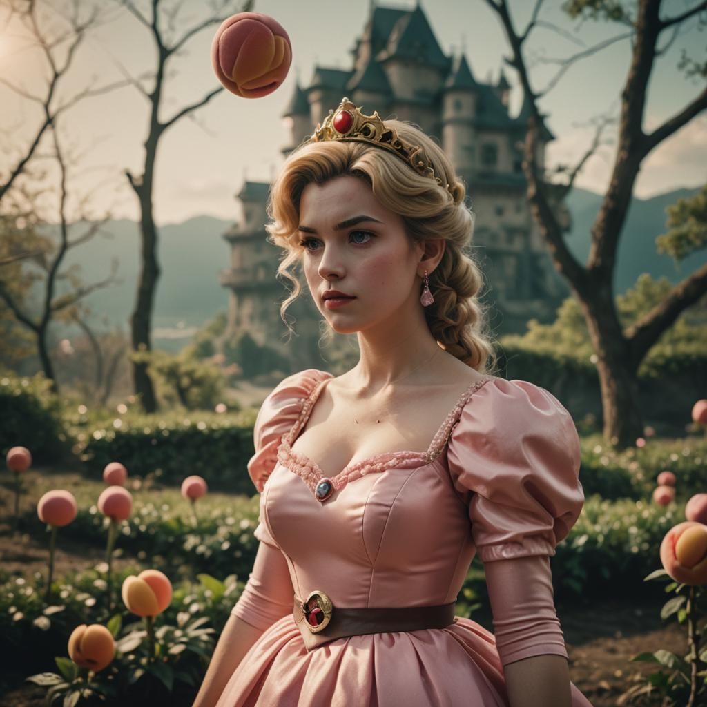 Princess Peach Cinematic Film Still