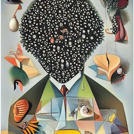 Surreal Pop Art Social Critique Masterpiece