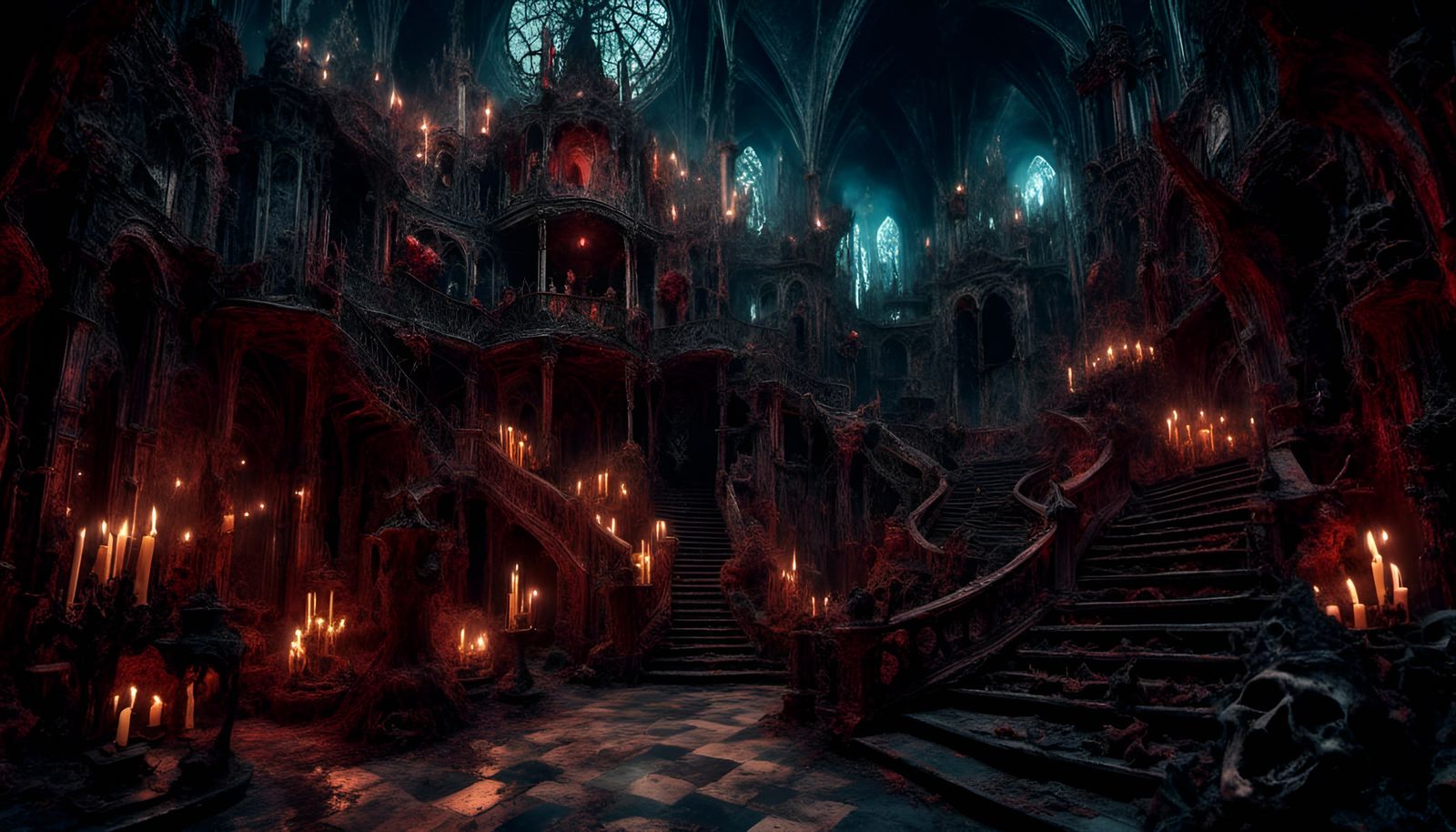 Dante's Inferno 7th Level of Hell Waiting Room (Continued)