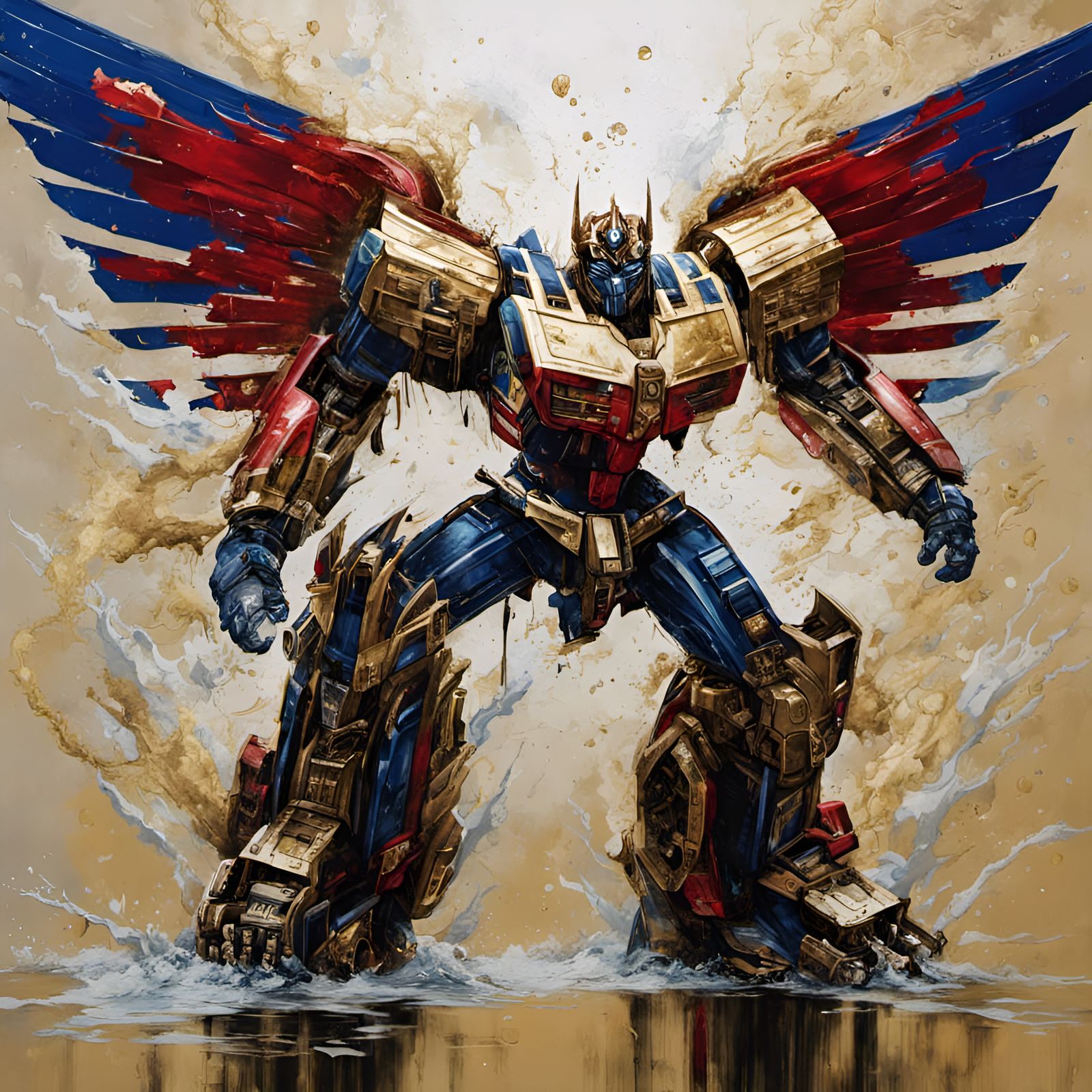Angel Optimus, Projecting Kids In Heaven.