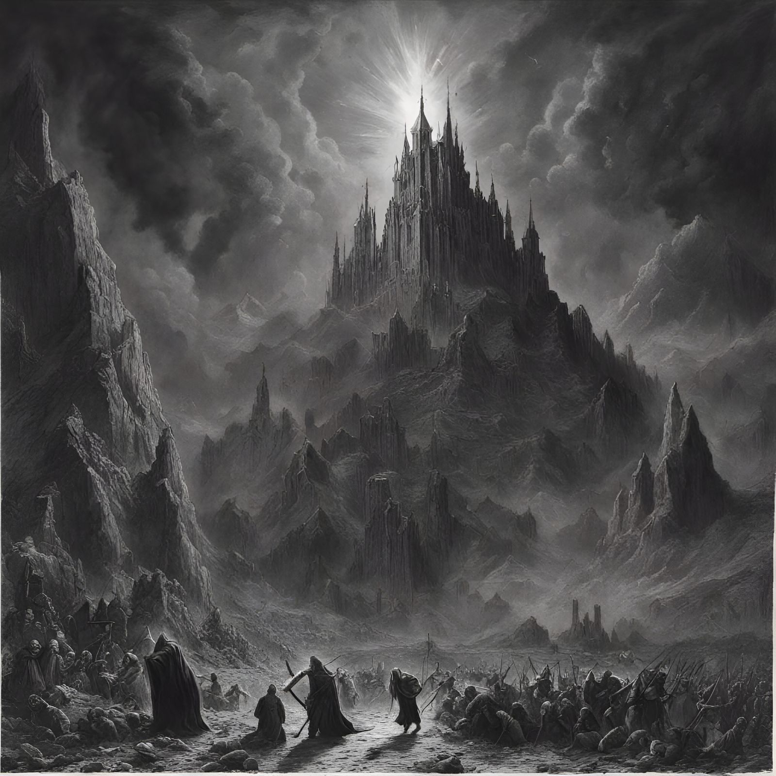 Sodom and Gomorrah Destroyed: Heavy Metal Cover Art