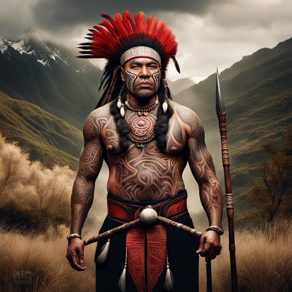 A powerful Maori native