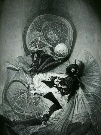 Magical Girl Transformation: Victorian Goth Comic Cover