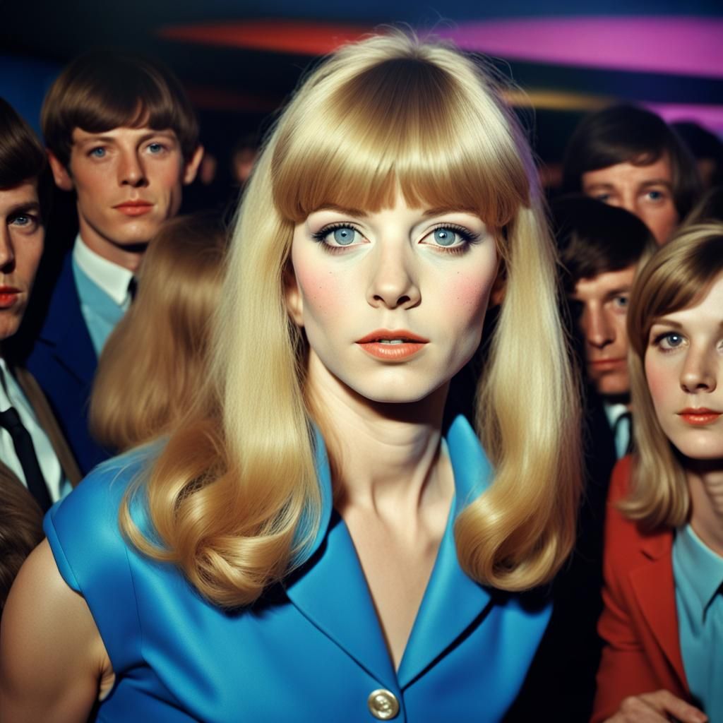 1960s Girl in London Nightclub