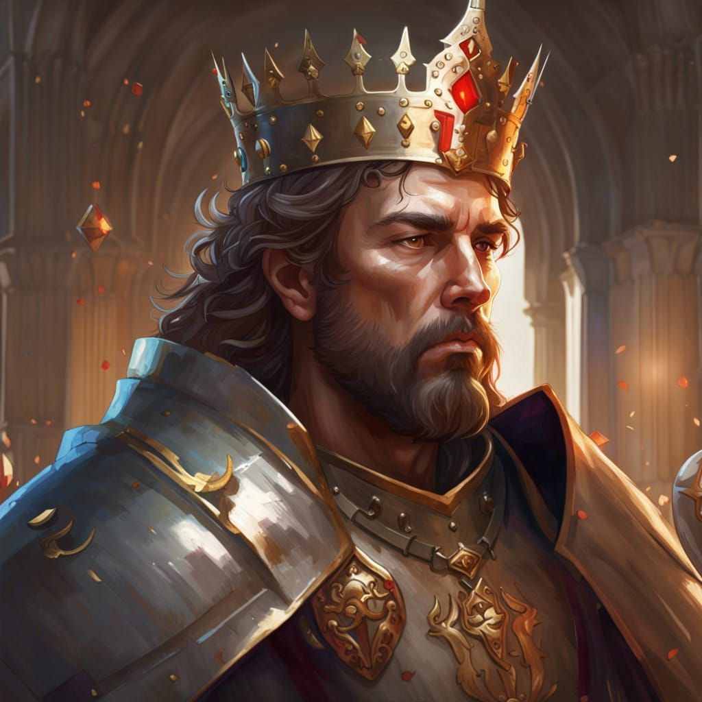 Richard the Lionheart Portrait in Holy Land