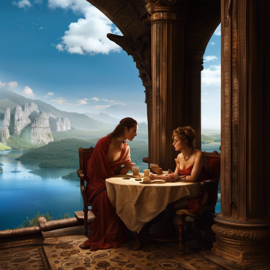 Apollo and Venus Lunch at Sarmizegetusa Regia