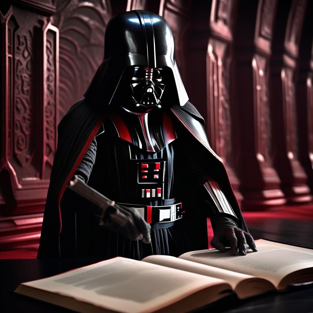 The Book of Sith: Intricate, Hyperrealistic Details